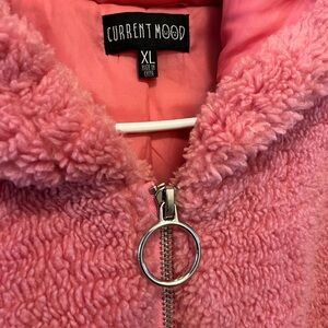 💖✨Current Mood Pink Teddy Bomber✨💖